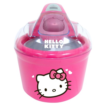 五折！Hello Kitty Ice Cream Maker凯蒂猫冰淇淋制作机      $35.99(55%)