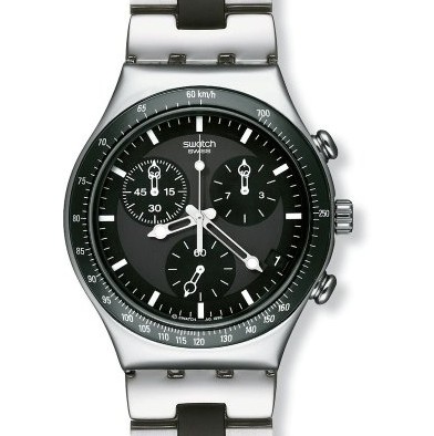 Swatch 斯沃琪 YCS410GX 金屬系列 男式計時碼石英腕錶 特價僅售$122.25(26%off)免運費