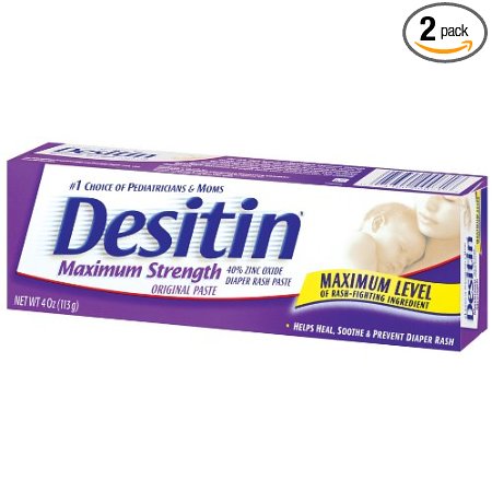 Desitin Maximum Strength Paste, 4-Ounce (Pack of 2) $7.00 
