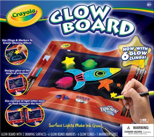 Crayola Color Explosion Glow Board $18.00 (45%off)