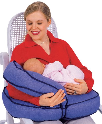 Leachco Natural Boost - Adjustable Nursing Pillow - Denim $22.98(30%off)