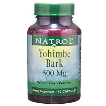 Natrol Yohimbe Bark 500 mg 育亨賓提取精華膠囊*90粒 僅售$10.73 免運費