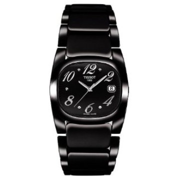 Tissot Women's T009.110.11.057.01 T Moments Black PVD Stainless Steel Watch $354.38 (40%)