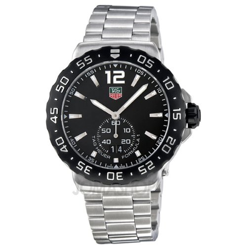 TAG Heuer豪雅WAU1110.BA0858 一級方程式系列男式黑色錶盤石英腕錶 原價$1,300.00 特價僅售$869.00 (33%off)免費一天快遞
