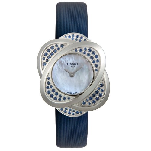 Tissot Women's T03123580 T-Trend Collection Precious Flower Blue Sapphire Watch $371.51