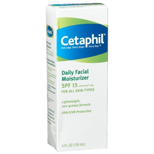 Cetaphil Fragrance Free Daily Facial Moisturizer, SPF 15, 4-Ounce Bottles (Pack of 2), only $18.81, free shipping  