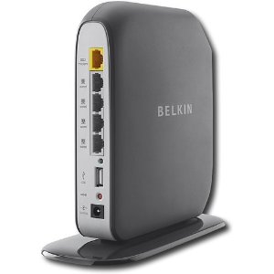 Belkin贝尔金 F7D8302 Play N600 300Mbps 双频无线路由器 $24.99