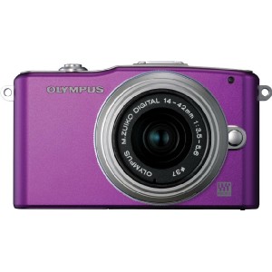Olympus Pen E-PM1 12.3 MP Digital Camera with CMOS Sensor and 3 x Optical Zoom (Pink)  $249.00(38%off) + Free Shipping 