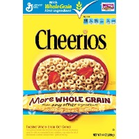 Cheerios 全穀物燕麥圈 14盎司/盒 共4盒 $7.96