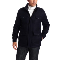 Dockers Men's Wool 4 Pocket Melton Jacket $38.36