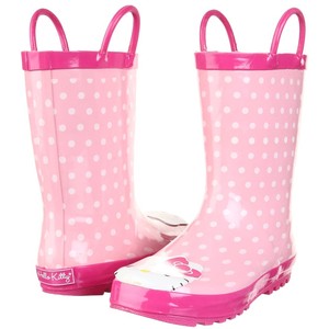 Western Chief Hello Kitty Polka Dotted Cutie Rain Boot (Toddler/Little Kid/Big Kid), only $17.29 