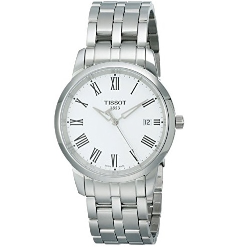 Tissot Men's T0334101101300 Dream White Dial Watch, only $159.00, free shipping