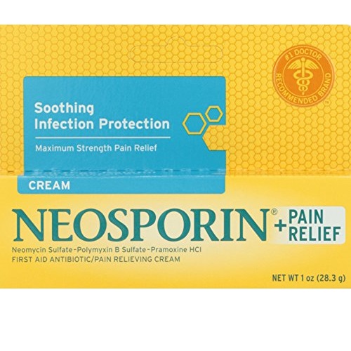 Neosporin + Plus Pain Relief, Cream, 1.0-Ounce Tube, only $5.52