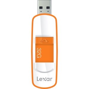 Lexar JumpDrive S73 32GB USB 3.0 Flash Drive LJDS73-32GASBNA (Orange), only  $9.95