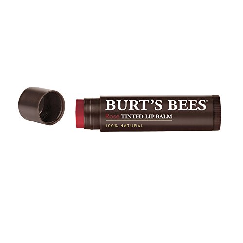 史低價！Burt's Bees 玫瑰色護唇膏，0.15oz/支，共2支，原價13.98，現自動折扣后僅售$8.64，免運費