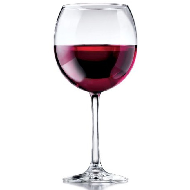 Libbey Vina Round Red Wine Goblets, 18-1/4-Ounce, Set of 6 $17.95