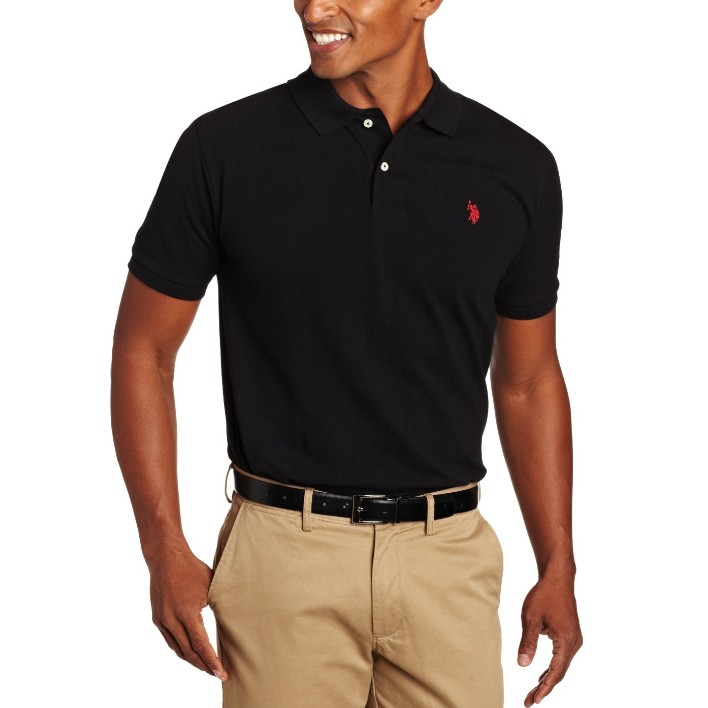 U.S. Polo Assn.多色可选男款纯棉短袖Polo保罗衫 最低只要$19.99