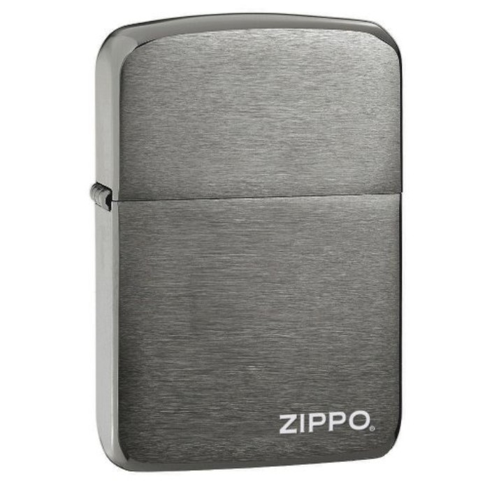 Zippo 1941 Replica Black Ice Pocket Lighter $15.75 + $3.35 shipping 