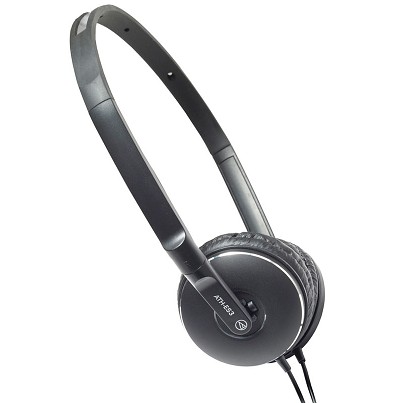 Audio Technica ATH-ES3A 铁三角头戴式可折叠便携耳机 $19.95