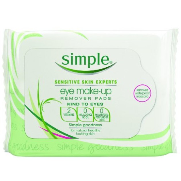 Simple 眼妝專用維他命卸妝濕巾（30片）$4.99