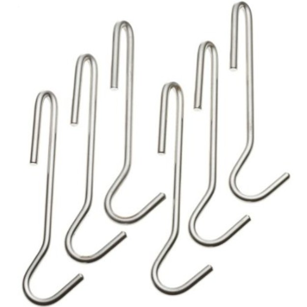 Cuisinart CRUH-6 Chef's Classic Cookware Universal Pot Rack Hooks, Brushed Stainless, Set of 6 $7.95