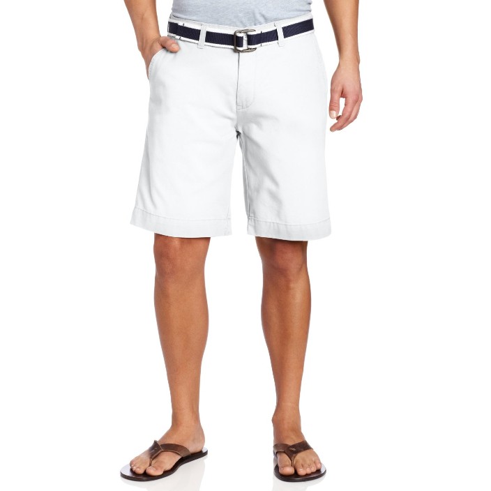 U.S. Polo Assn.男士纯棉短裤，原价$46.00，现stone款低至$12.68