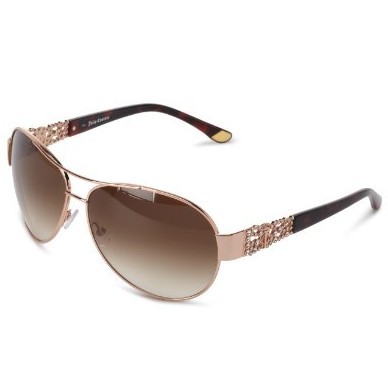 Juicy Couture JU536S Aviator Sunglasses   	$88.86 （39%off）