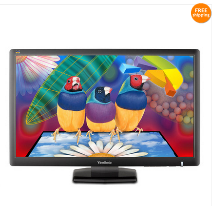 ViewSonic 寬屏27英寸高清LCD顯示屏，廠家翻新，僅售$140.99，運費$13.79