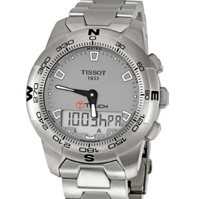 Tissot Men's TIST0474201107100 T-tactile Grey Dial Watch $569.72(35%off) + Free Shipping