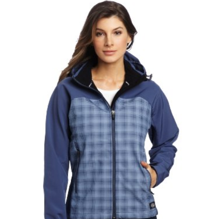 Dickies Women's Softshell Plaid Hooded Jacket, the lowest price's $23.13 (82%off)