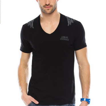 Armani Exchange Logo Wings T-Shirt $32.00 + $7.00 shipping 