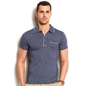 Armani Exchange Mens Piped Polo，WASHED YELLOW $39.00 (33%)  + $7.00 shipping 