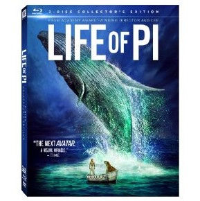 亚马逊热销！Life of Pi《少年派的奇幻漂流》[3D蓝光版] (2012) 特价仅售$19.99 (60%off)