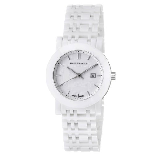 Burberry Women's BU1870 Ceramic White Ceramic Bracelet Watch $525.00(34%off) + Free Shipping 