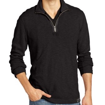 Calvin Klein Jeans Men's Textured Long Sleeve Knit Top $24.75(50%off)