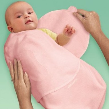 Summer Infant Swaddleme Cotton Knit,Pink, Large   $4.49 (65%off)