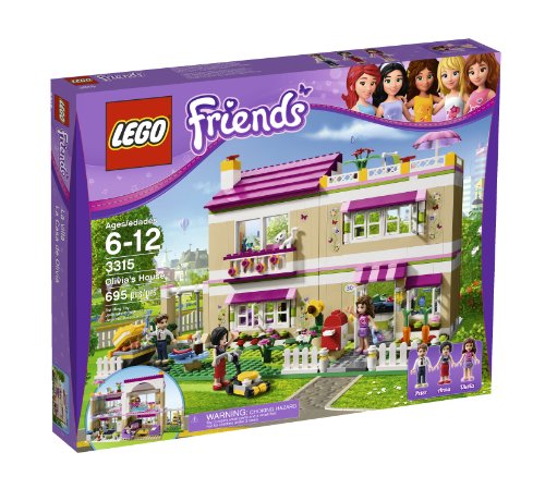 LEGO 乐高 3315 Olivia's House奥丽薇亚的房子 特价$58.99(21%off)免运费