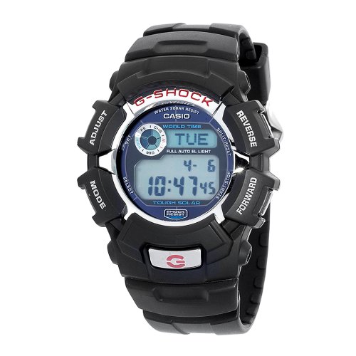 Casio G-Shock G2310R-1 Men's Solar Black Resin Sport Watch, Only  $65.99