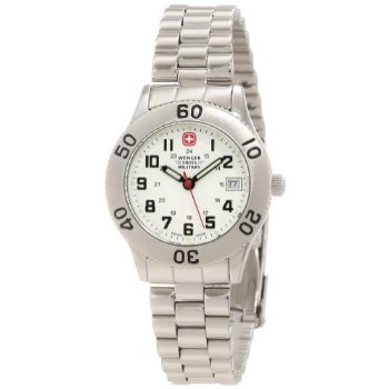 Wenger Swiss Military Women's 62960 Grenadier Brushed Stainless-Steel Analog Watch and Swiss Army Knife Gift Set  $64.79 （74%off） 