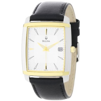 Bulova 98B135 寶路華男士銀色錶盤錶帶腕錶      $94.96 （52%off）