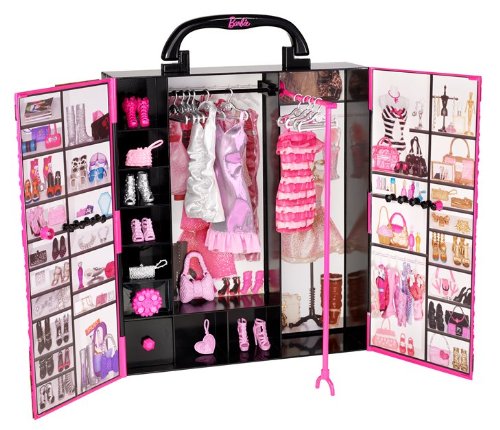 Barbie 芭比娃娃时尚终极衣柜     $24.99 