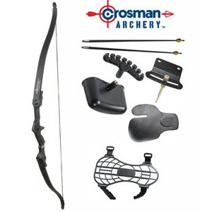 Crosman Archery Sentinel Youth Long Bow Set, Right Hand $3.99