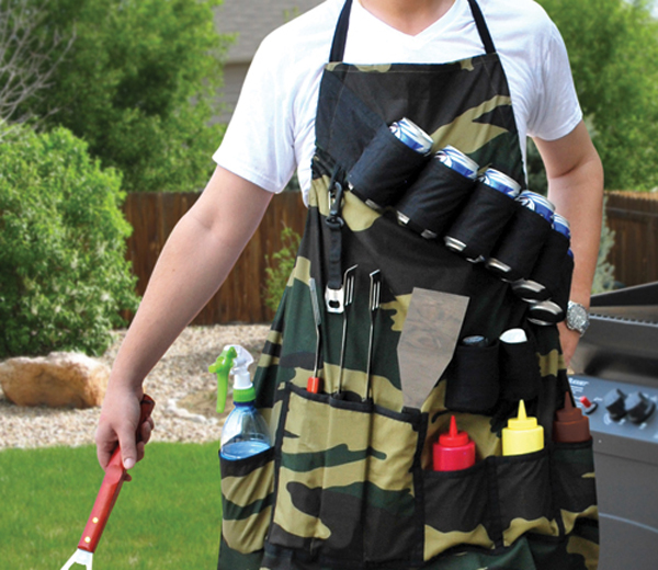 Big Mouth Toys The Grill Sergeant BBQ Apron  $12.23（39%off）