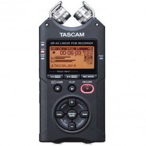 TASCAM DR-40 4-Track Portable Digital Recorder $139.99, free shipping