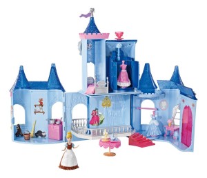 小女生都會喜歡的禮物！Mattel 美泰灰姑娘魔幻城堡     $21.99（56%off）