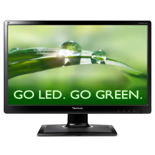 ViewSonic优派 VA2406M-LED 1080p 24英寸显示器 $138.99免运费