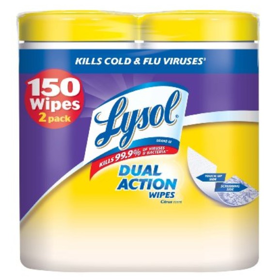 Amazon: Extra 20% OFF + 5% OFF on Select Lysol Products 