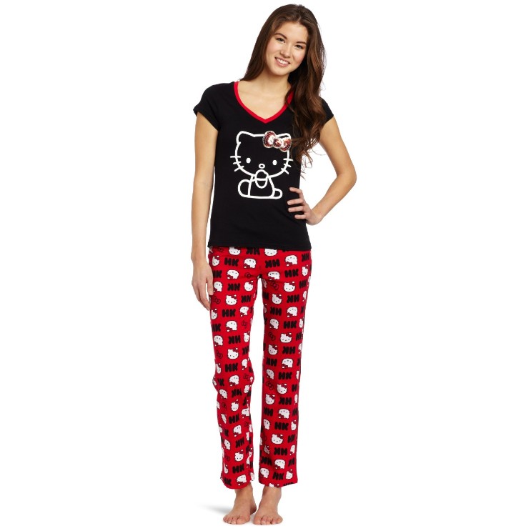 Hello Kitty Women's Hk Print Pajama Set $22.80