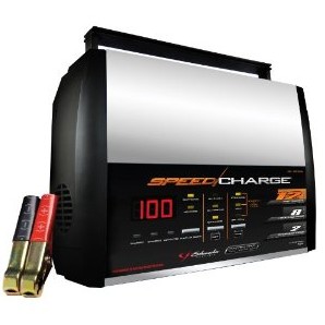 Schumacher SC-1200A SpeedCharge 12/8/2安培快速汽車電池快速充電/輔助打火器 $31.27免運費