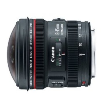 Canon佳能EF 8-15mm f/4L Fisheye USM 鱼眼超广角变焦镜头 $1,279.00免运费